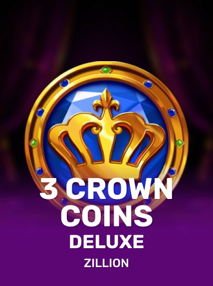 3 Crown coins deluxe game tile